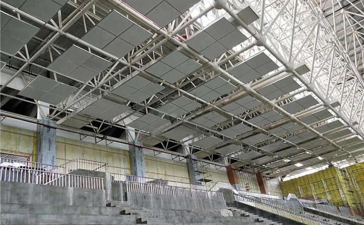 湖南衡陽小學體育館空間吸聲體聲學工程